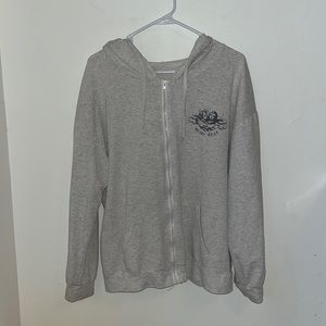 White Angel Baby Zip Up